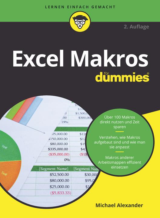 Actual product image Excel Makros für Dummies (German, Michael Alexander, Rainer G. Haselier, 2021)