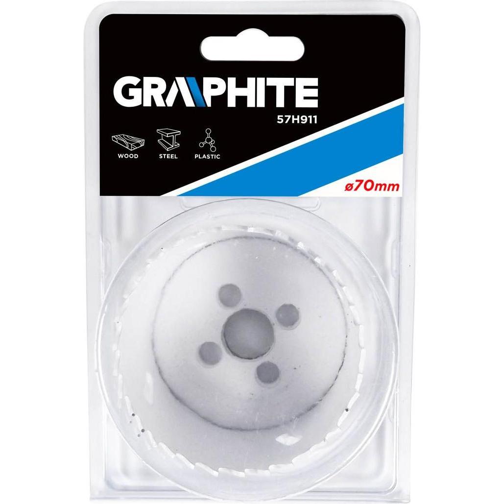 Thumbnail - Graphite, Lochsäge, 70 mm bimetal hole saw - 57H911 (70 Millimeter)