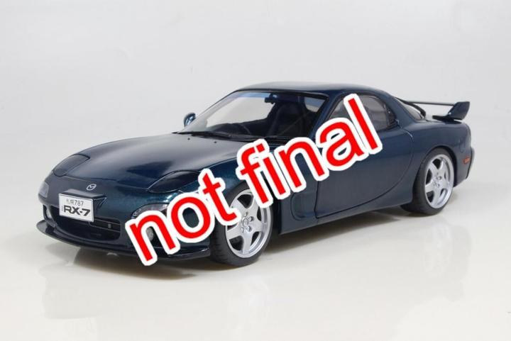 Produktbild Solido 1:18 Mazda RX-7 FD RS blau
