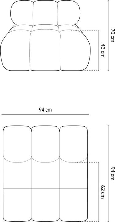 Produktbild Micadoni Bellis (2-Sitzer, 3-Sitzer, 4-Sitzer)