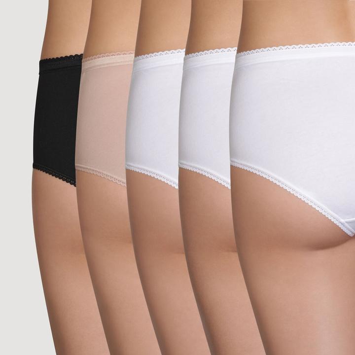Produktbild Playtex 5er-Pack Midislips Cotton (44, 5er Pack)