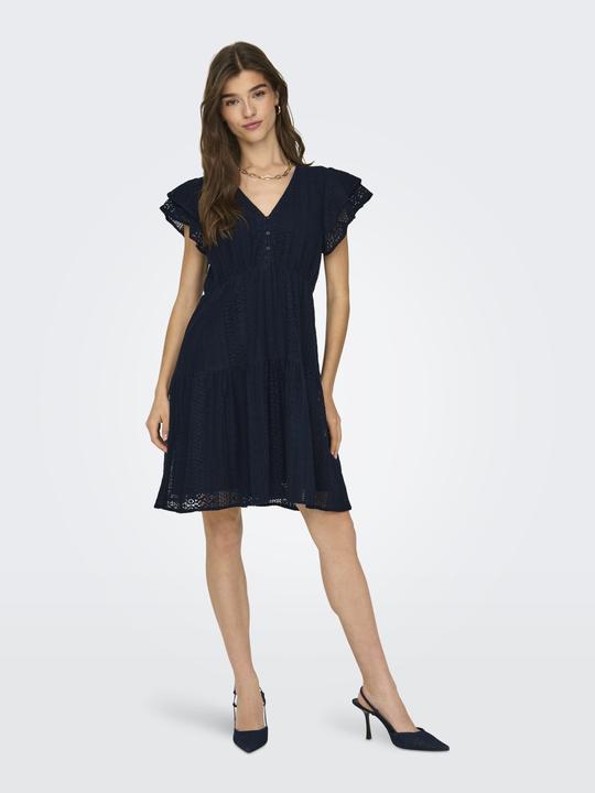Actual product image Only Regular fit V-neck Short dress Dress (M)