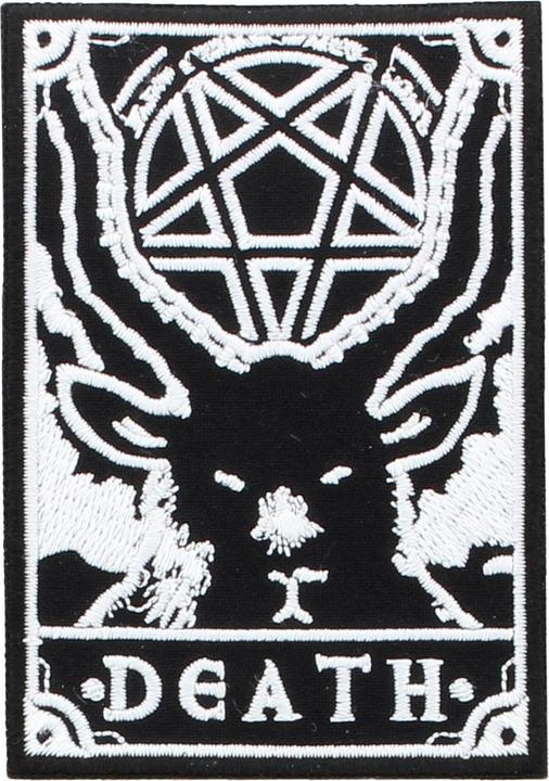 Produktbild Deadly Tarot Aufnäher zum Aufbügeln Death (1 x)