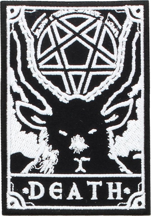Produktbild Deadly Tarot Aufnäher zum Aufbügeln Death (1 x)