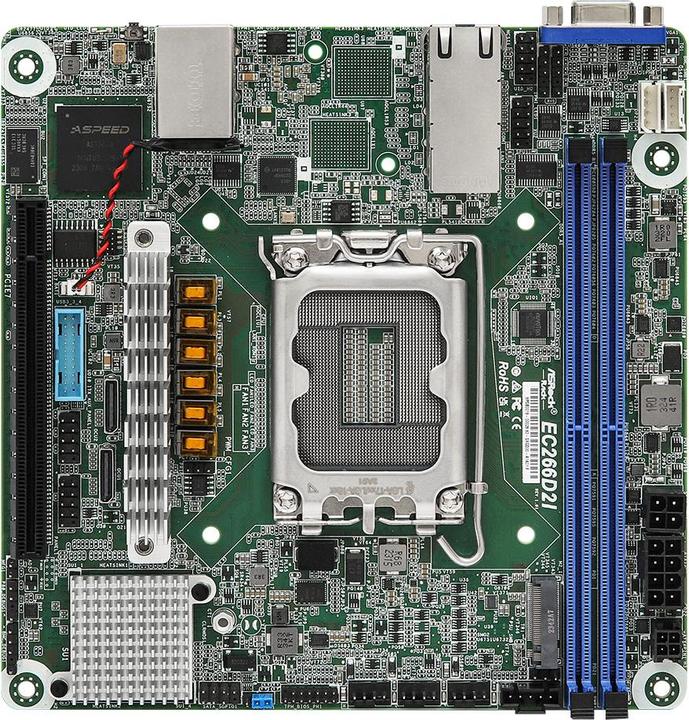 Produktbild AsRock EC266D2I (LGA 1700, Intel C266, Mini-ITX)