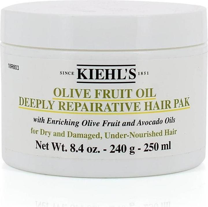 Immagine prodotto Kiehl's Maschera per capelli Pak all'olio di frutta d'oliva, profondamente riparatrice dei capelli (250 ml)