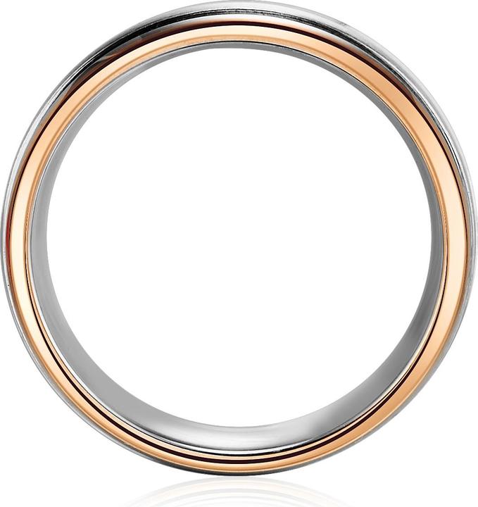 Immagine prodotto Trilani Acciaio inossidabile da uomo argento/oro rosa - 9650 (56)