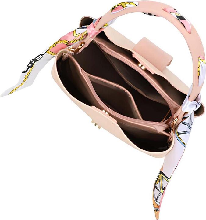 Image du produit Gallantry Damenhandtasche Chevron mit Tuch