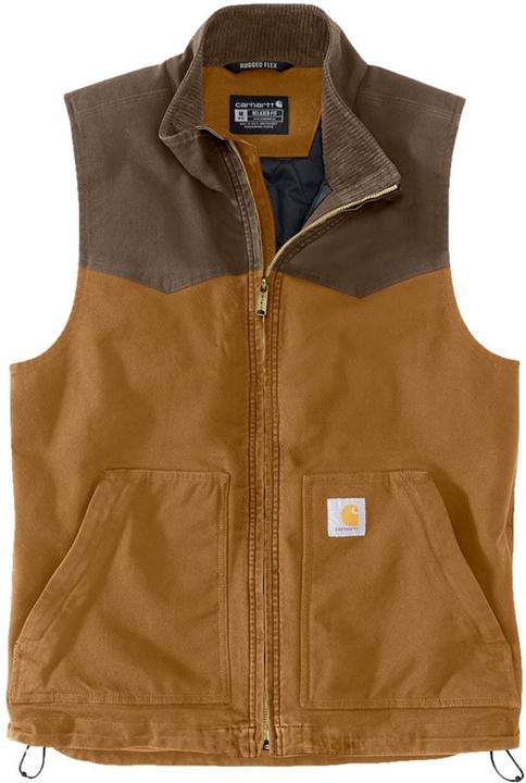 Actual product image Carhartt 106433 Bodywarmer Bruin - maat 2XL (XXL)