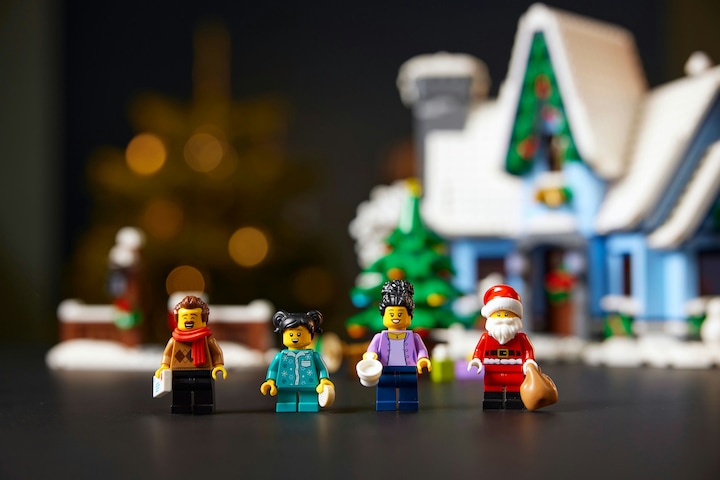 Actual product image LEGO Visit of Santa Claus (10293, LEGO Creator Expert, LEGO Rare Sets)