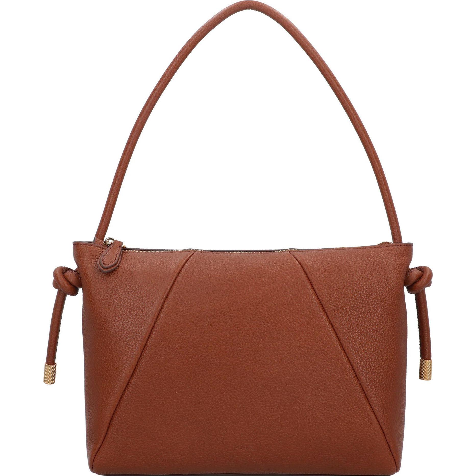 Fossil, Handtasche, Willa Schultertasche Leder 30.5 cm, Braun
