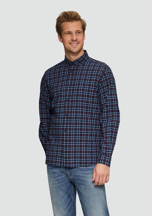 Image du produit S.Oliver Hemd Regular Fit: Kariertes Hemd mit Button-Down-Kragen (XXL)