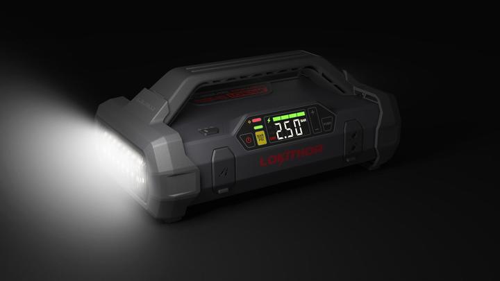 Produktbild Lokithor Jump Starter und Luftpumpe (2000 A, 20000 mAh)