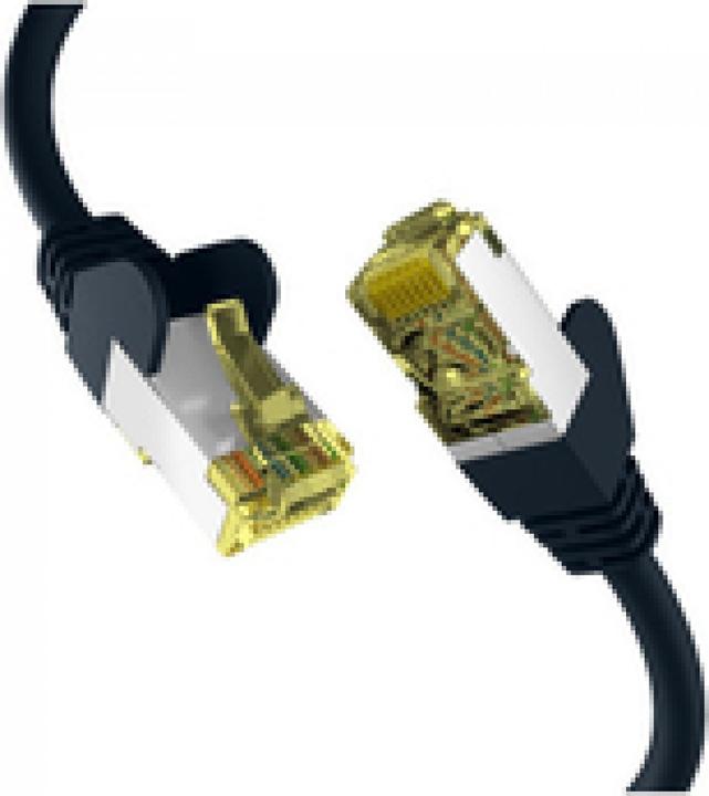 Actual product image EFB Elektronik Cat6a Black 25m Patch Cord (S/FTP, CAT6a, 25 m)
