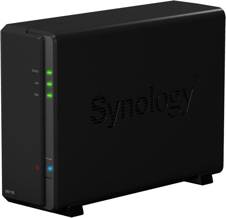 Actual product image Synology Ds118 (1 x 4 TB, WD Red Plus)
