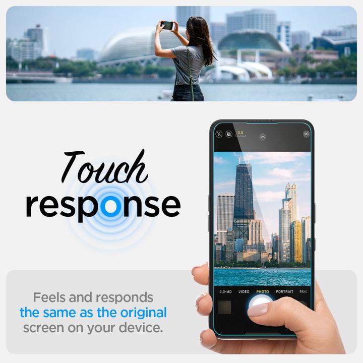 Image du produit Spigen - Glas.tR EZ-FIT - Nothing Phone (3a) / (3a) Pro - Clear (1 pièce(s), Nothing Phone (3a), Nothing Phone (3a) Pro)