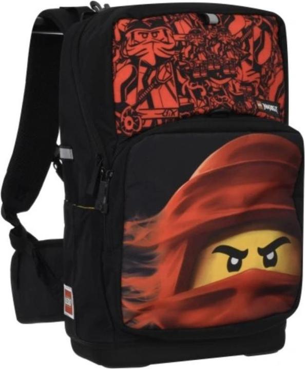 Productafbeelding BBM LEGO - Optimo Plus Schooltas - Ninjago Rood (20213-2202) (LEGO Ninjago)
