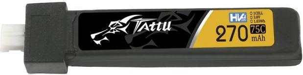 Produktbild Tattu Battery LiPo 270mAh 3.8V 75C 1S1P JST-PHR 2.0 (5pcs) (3.80 V, 270 mAh)