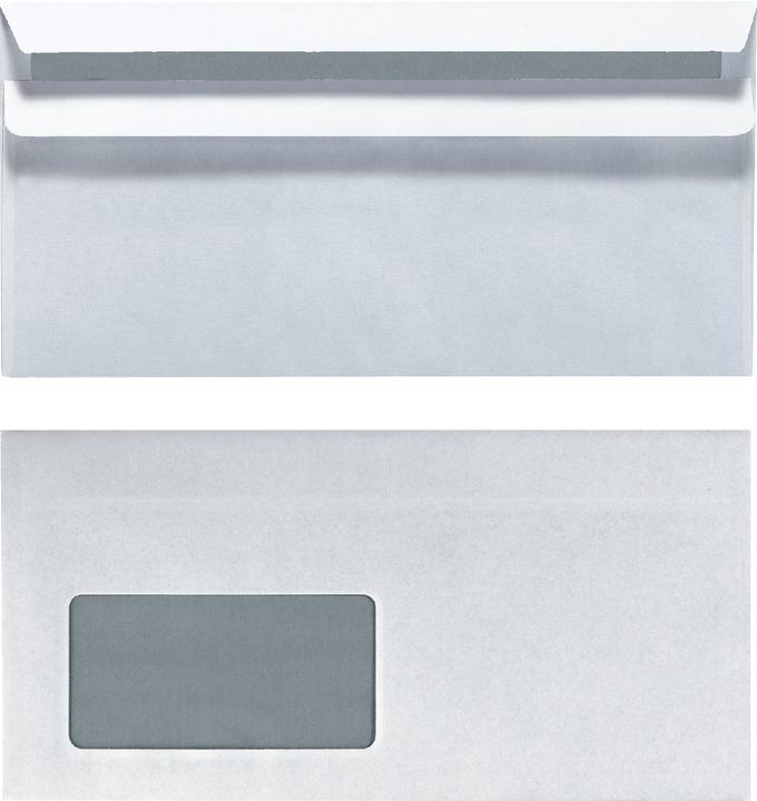 Image du produit Herlitz Enveloppe DL avec fenêtre (22 x 11 cm, 100 x)