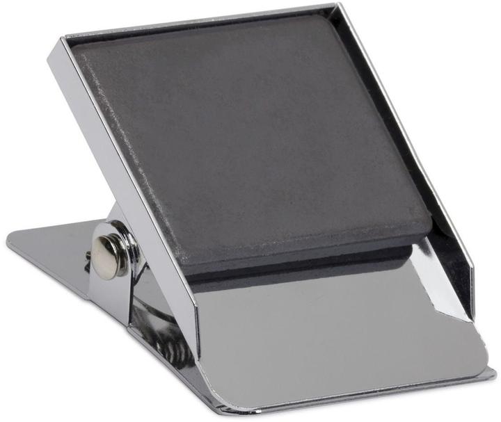 Produktbild Maul Papier-Klemmer 20x40mm 2194096 hellsilber, mit Magnet (1x)