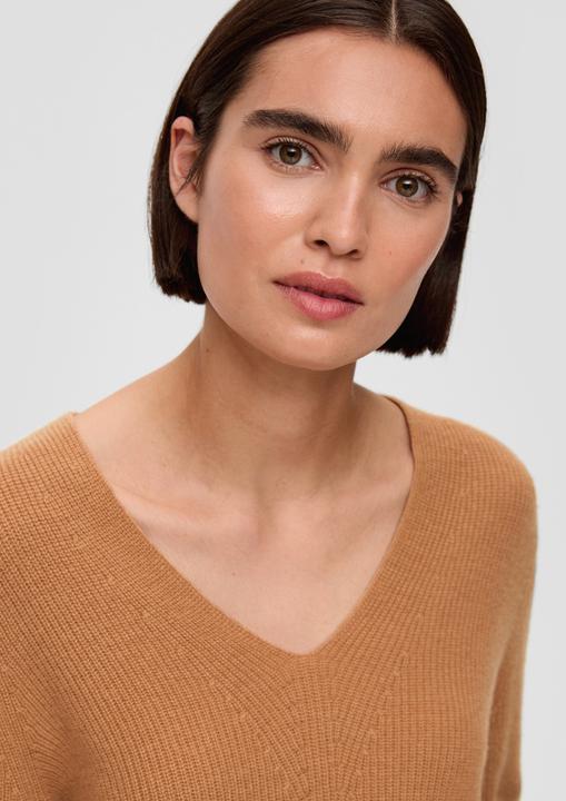 Produktbild S.Oliver Strickpullover Pullover aus Wollmix (38)