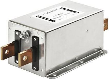 Schaffner FN2200 50A 1.2kV dc, Chassis Mount EMI Filter, Tab