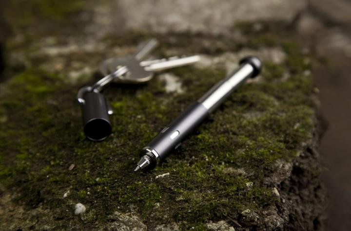 Actual product image True Telescopic Pen (Black, Silver, 3x)