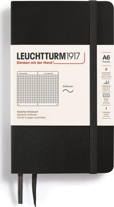 Actual product image Leuchtturm1917 Softcover (A6, Checked, Soft cover)
