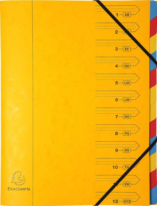 Produktbild Exacompta Geheftete Ordnungsmappen (A4, 1 x)