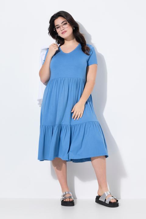 Actual product image Angel of Style Jerseykleid, V-Ausschnitt, Volants (58)