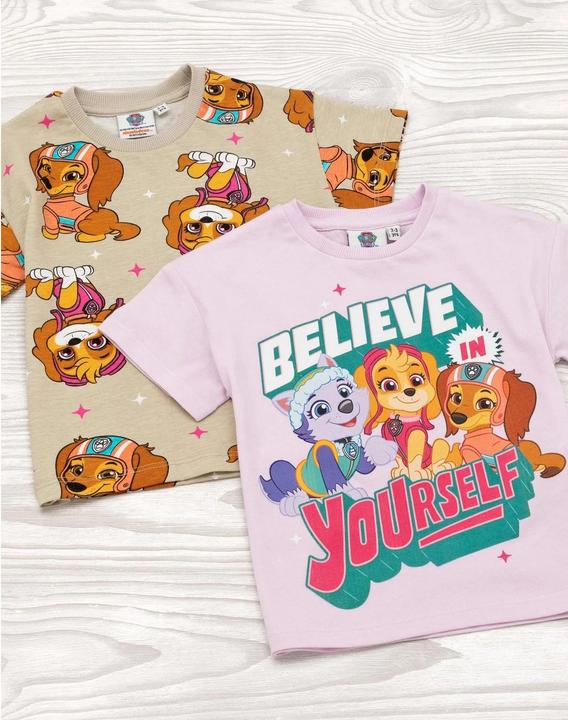 Produktbild Paw Patrol Believe In Yourself TShirt Mädchen (2erPack) (104)