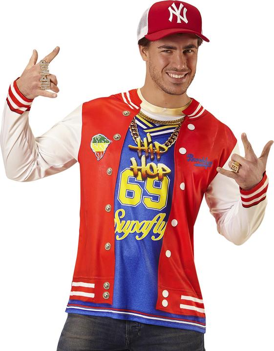 Actual product image Widmann HIP HOPPER (photo sublimation printed longsleeve), XL (XL)