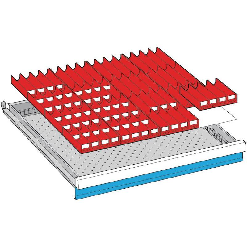 Thumbnail - Lista, Lagerbehälter, Schubladeneinteilungsmaterial-Set