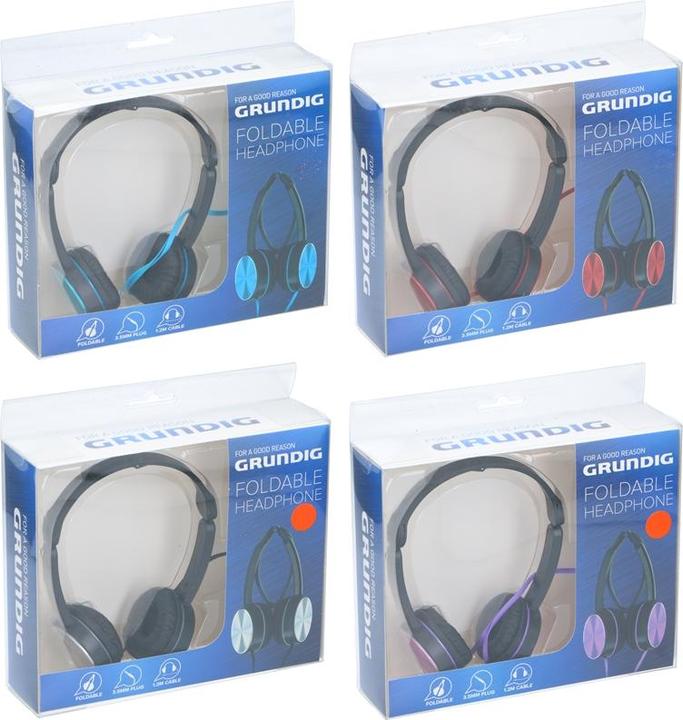 Produktbild Grundig Kopfhörer Faltbar am Ohr (Kabelgebunden)