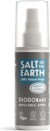 Actual product image Salt Deodorant Vetiver & Citrus spray (Spray, 100 ml)