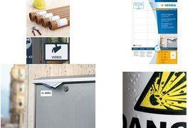 Productafbeelding HERMA Weerbestendige adresetiketten A4