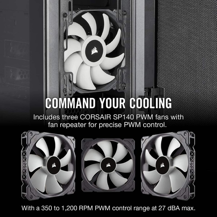 Actual product image Corsair Carbide 678C (ATX, mATX, Mini-ITX, E-ATX)