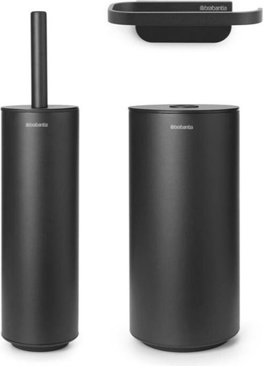 Productafbeelding Brabantia Badkameraccessoires Mindset 3-delig, Antraciet