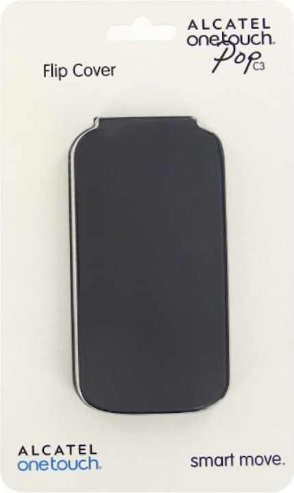 Immagine prodotto Alcatel One Touch Pop C3 Flip Cover nero blu (Alcatel Pop C3)