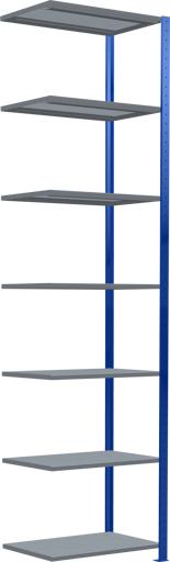 Produktbild Schulte Lagertechnik Stecksystem Anbauregal MULTIplus250 mit Kreuzstrebe