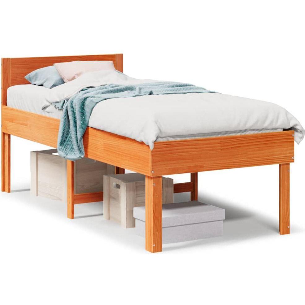 VidaXL, Bett, Bett ohne Matratze (75 x 190 cm)