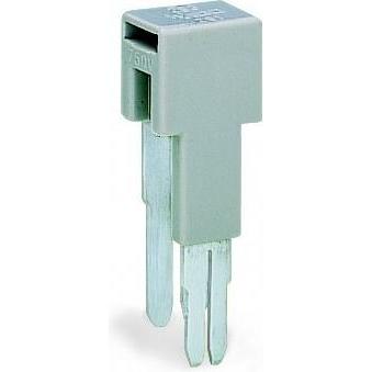 25x Wago Reduzierbrücker, Elektronikzubehör + Gehäuse, Grau