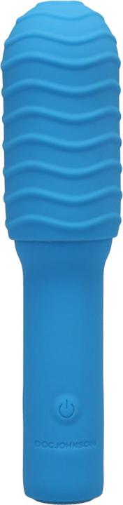 Image du produit Doc Johnson Pocket Rocket® Elite - Rechargeable avec étui amovible - Bleu ciel