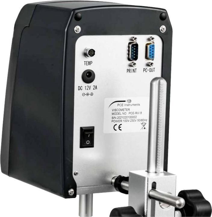 Actual product image PCE Instruments Laboratory viscosity meter