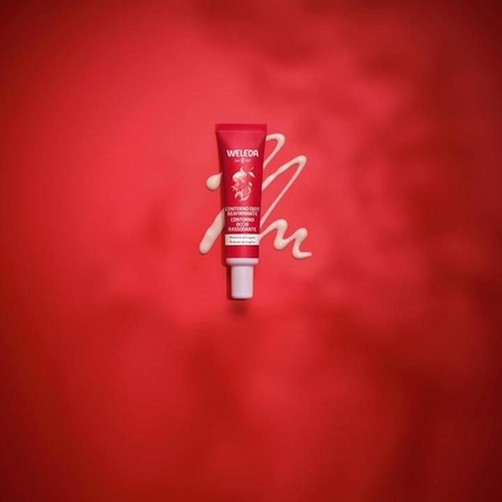 Actual product image Weleda Pomegranate Firming Eye Contour reduces Wrinkles Dark Circles and Bags tightens and brightens (Eye Care Cream, 12 ml, Day)