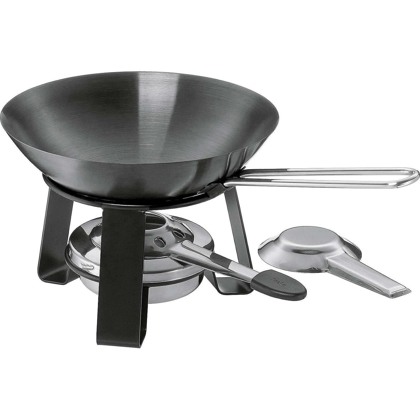 Thumbnail - Kela Mini Wok Joy Ø18cm mit R., Pfanne + Kochtopf, Schwarz