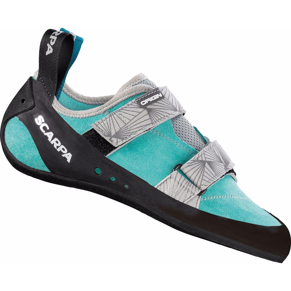 Scarpa, Damen, Kletterschuhe, Origin Kletterschuhe (41.5), Türkis