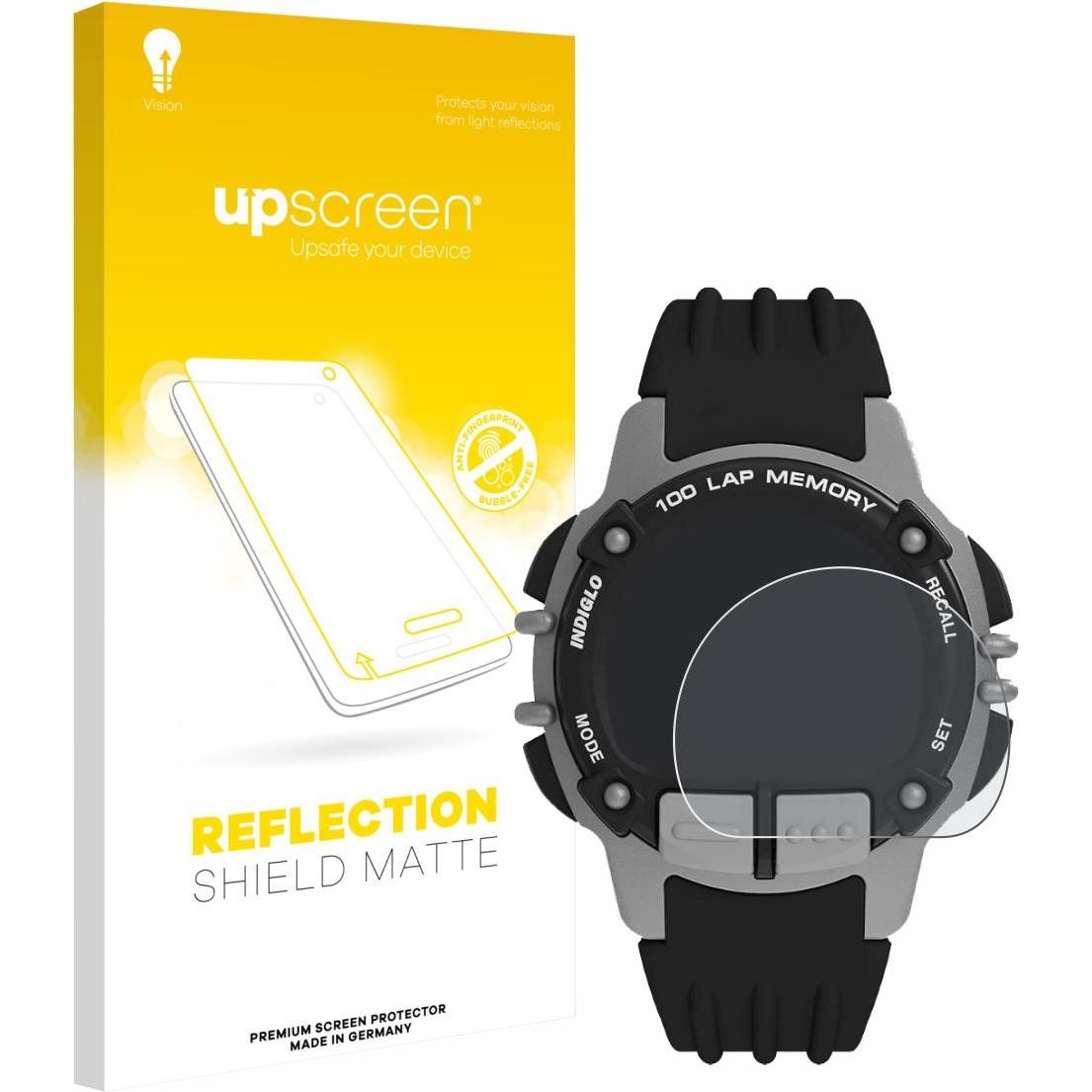 upscreen Reflection Shield Pellicola Opaca, Pellicola protettiva per smartwatch, Trasparente