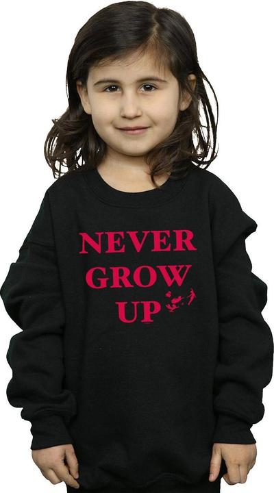 Produktbild Disney Peter Pan Never Grow Up Sweatshirt Mädchen (128)