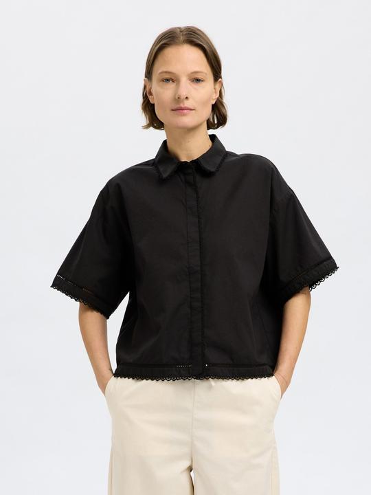 Immagine prodotto Selected Femme Cropped Kurzarmhemd (38)